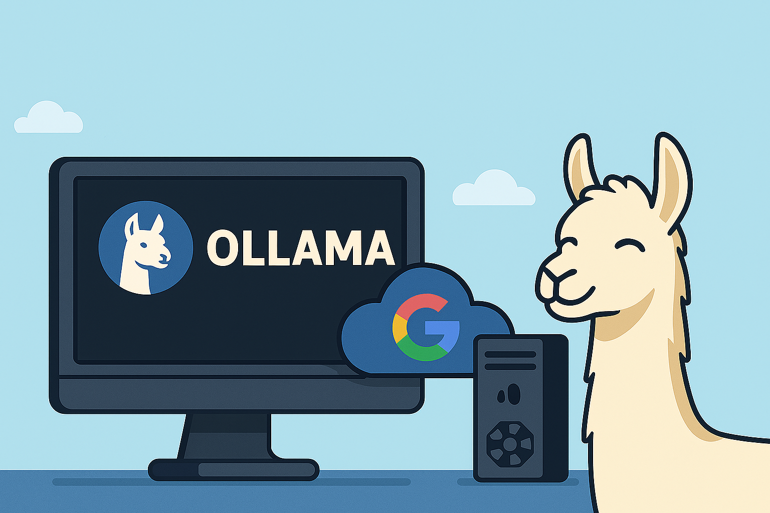 Ollama with Llama 3.2 on Google VM with GPU